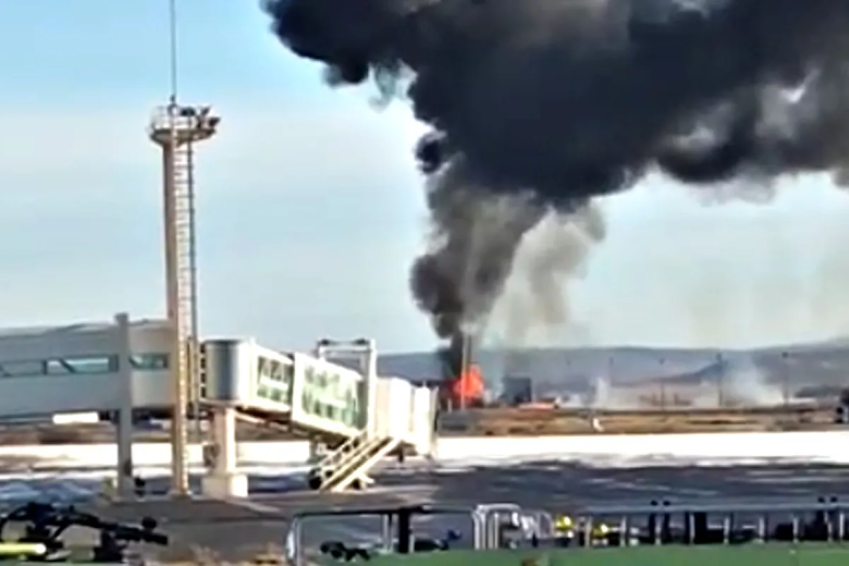 Río Grande: un avión sanitario se estrelló a poco de despegar y murieron los cuatro tripulantes