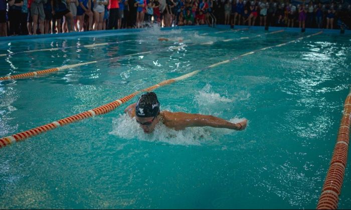 Con Macarena Ceballos como invitada la natación máster vivió una fiesta en el Centro 11