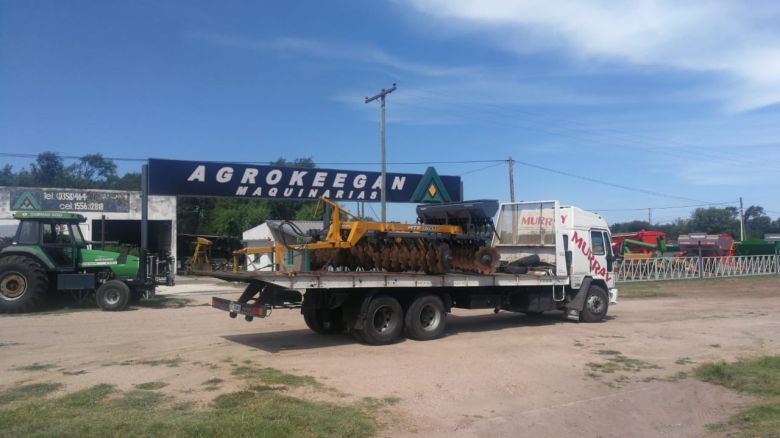 Gimetal reconoció a Agrokeegan Maquinarias en Río Cuarto, por tener la mayor venta en Córdoba y San Luis