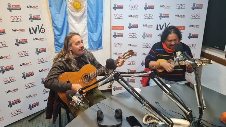 Acústico del viernes con los artistas Leandro Creado y Martín Sánchez