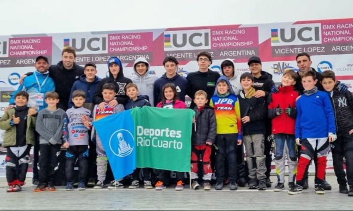 El Argentino de BMX pasó por Vicente López