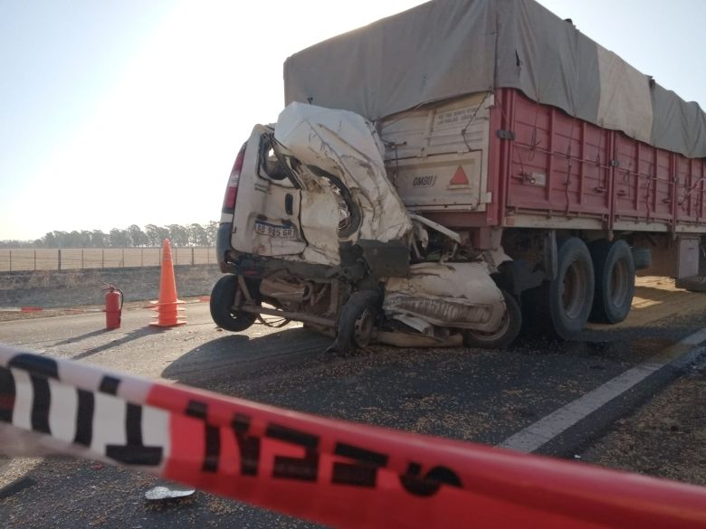 Grave accidente en la ruta 35: al menos un muerto en el siniestro