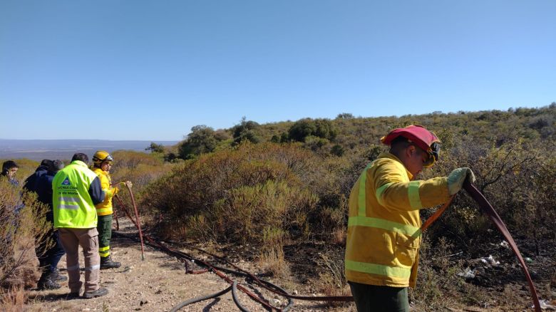 Incendio Forestal en el Mirador del Peñon