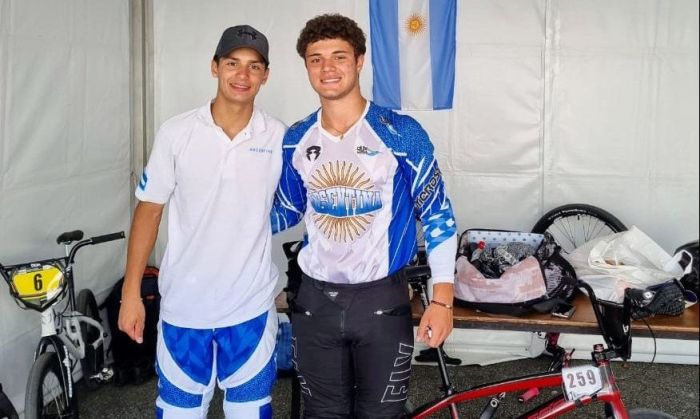 Fue el turno de Capello y Salum en el Mundial de BMX