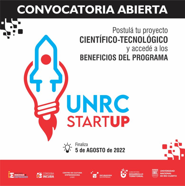 Convocatoria abierta en la UNRC para desarrollar proyectos científicos y tecnológicos 