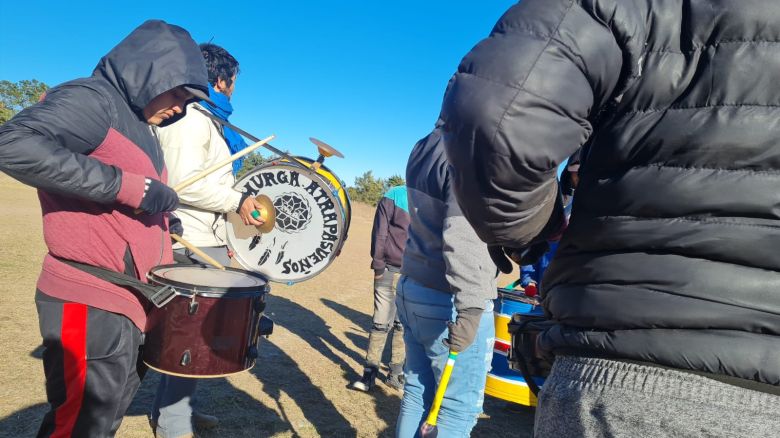 El festejo de los niños de La Granja Siquem 