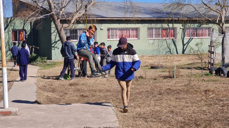 El festejo de los niños de La Granja Siquem 