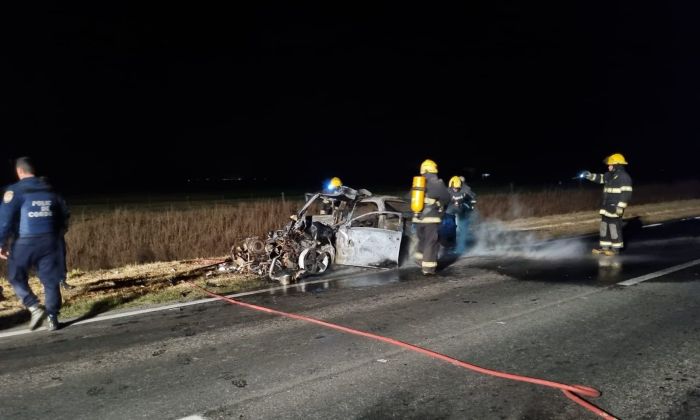 Dos personas fallecieron en un accidente ocurrido sobre ruta 158