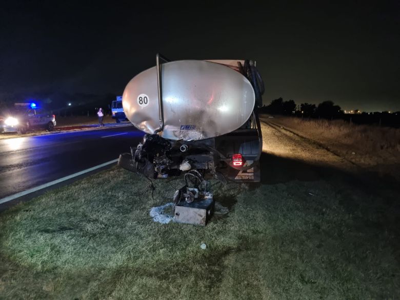 Dos personas fallecieron en un accidente ocurrido sobre ruta 158