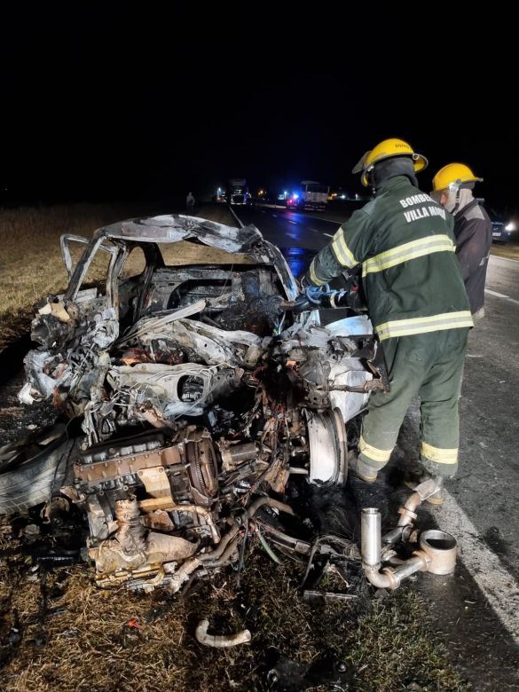 Dos personas fallecieron en un accidente ocurrido sobre ruta 158