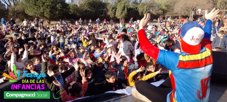 Más de 2500 personas celebraron el día de las infancias en el Parque Ecológico