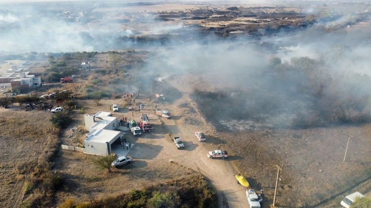 “Fue el peor día del año de incendios en Córdoba”