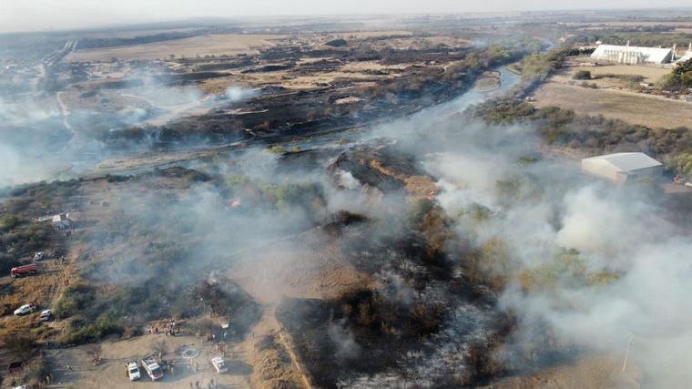 “Fue el peor día del año de incendios en Córdoba”