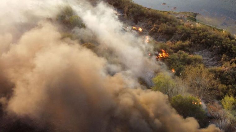 “Fue el peor día del año de incendios en Córdoba”