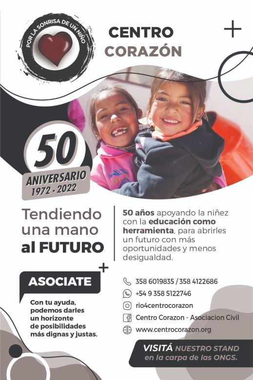 50 años de la Asociación Civil Centro Corazón