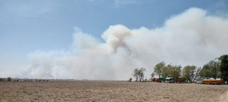 Brigadista forestal pidió evacuar a las personas que se encuentran entre Rodeo Viejo y la Ruta 30