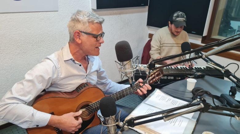 Miguel Bilinski y Diego Perera en el acústico de los viernes