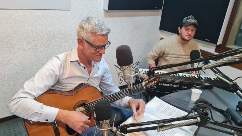 Miguel Bilinski y Diego Perera en el acústico de los viernes