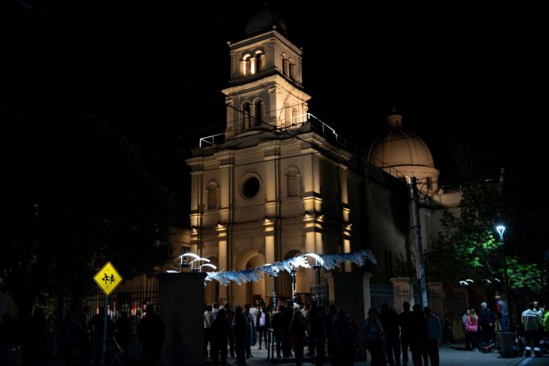 Habilian la nueva iluminación de la Iglesia La Merced