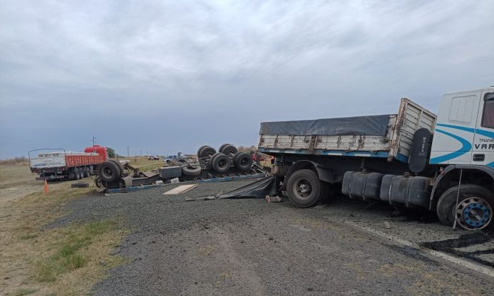 Grave siniestro vial en la Ruta Nacional N° 7 