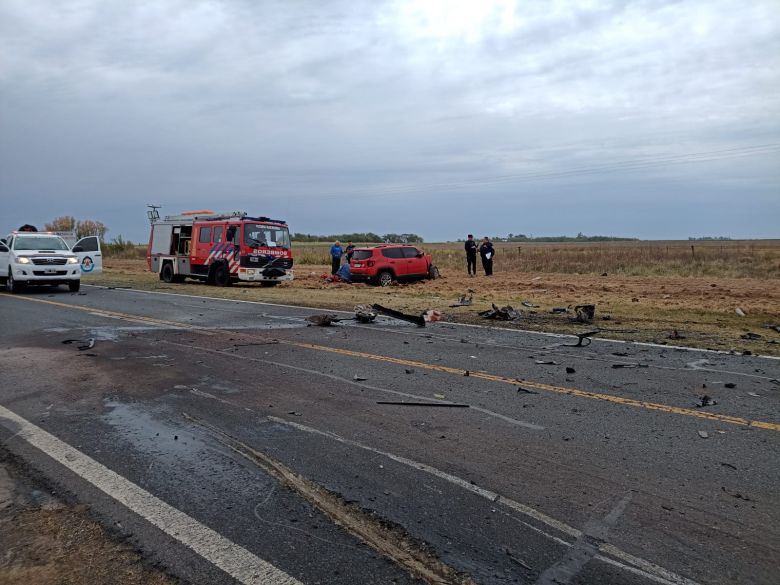 Grave siniestro vial en la Ruta Nacional N° 7 