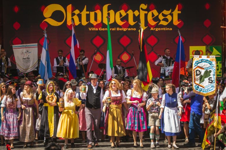 Después de dos años volvió la Oktoberfest a Villa General Belgrano