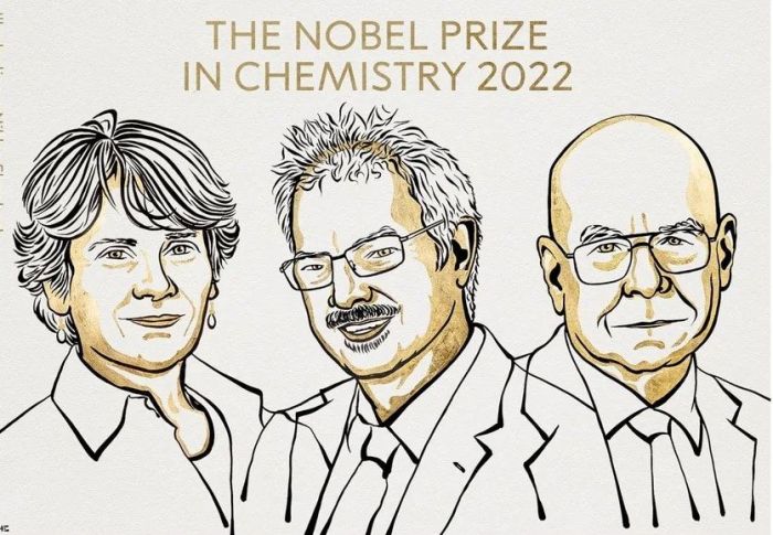 Los creadores de la “química del click” ganaron el premio Nobel 2022