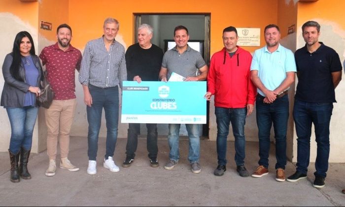 Construyendo Clubes: Más instituciones del departamento Río Cuarto podrán mejorar sus instalaciones