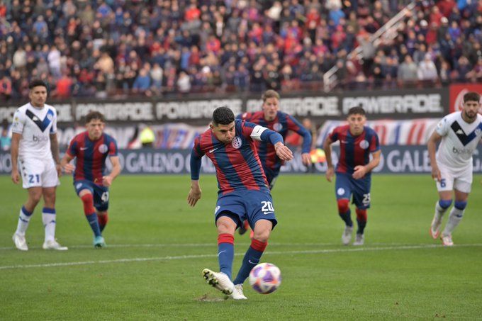 San Lorenzo cambió penal por gol y ganó