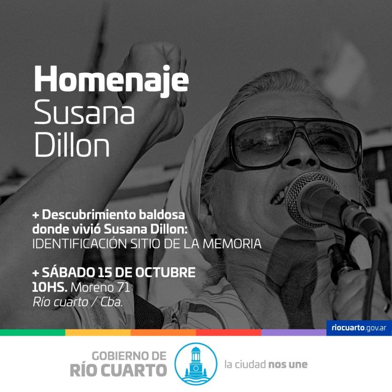 Las sentidas palabras de la nieta de Susana Dillon, "Pepi" Dillon, en la previa a su homenaje