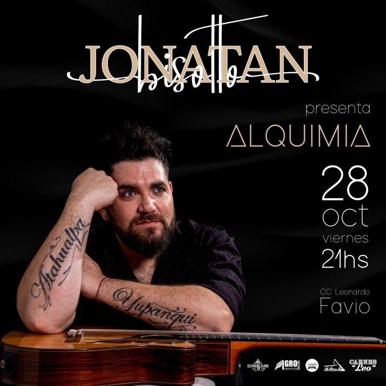 Jonatan Bisotto presenta Alquimia