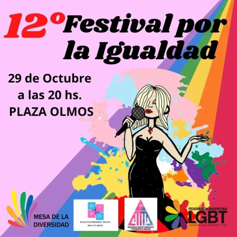 Llega la 11 Marcha de la Diversidad y el 12 Festival de la Igualdad