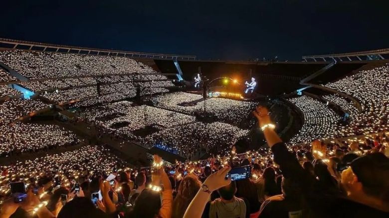 Vivir un recital de Coldplay en primera persona