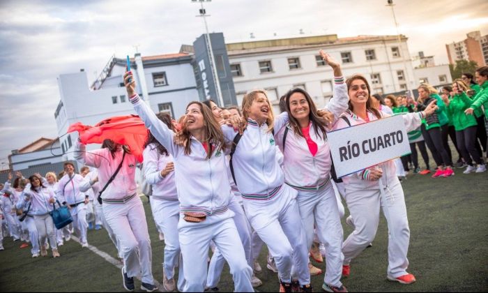 El Intendente encabezó la presentación del 38° Torneo Nacional Veteranas