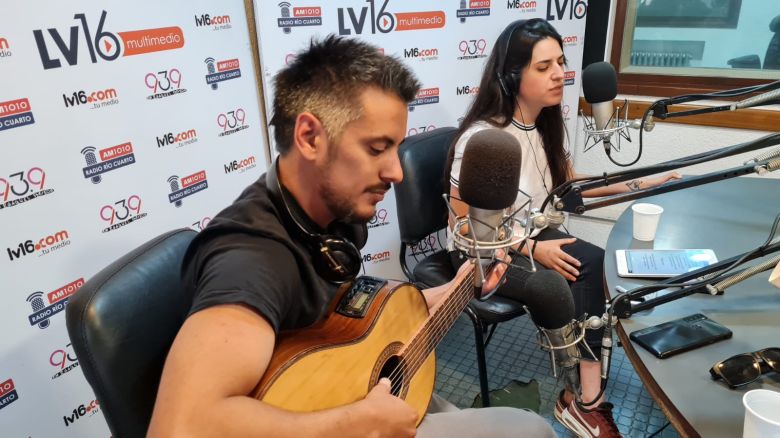 Vale Arias & Lucho Baldini en el acústico del viernes 