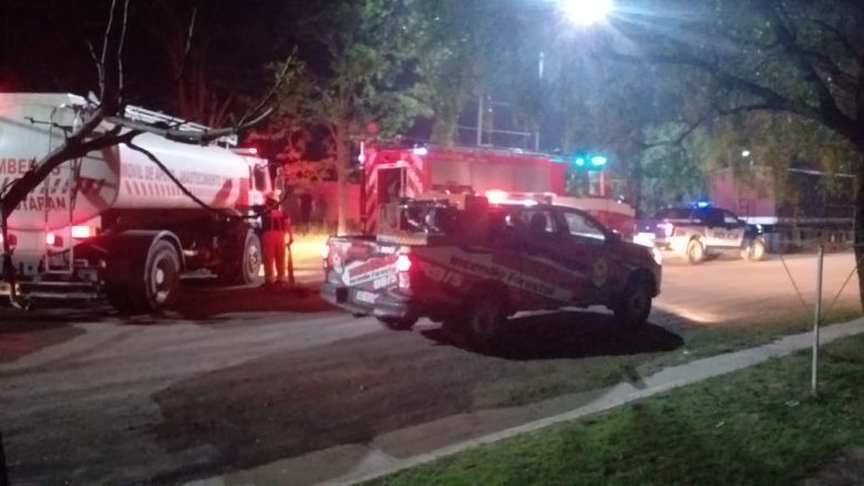 Un incendio destruyó una vivienda en Berrotarán