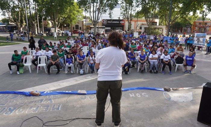 Marcha por trabajo y herramientas para emprendimientos