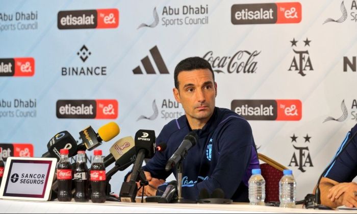 Scaloni : " El amistoso no será de riesgo"