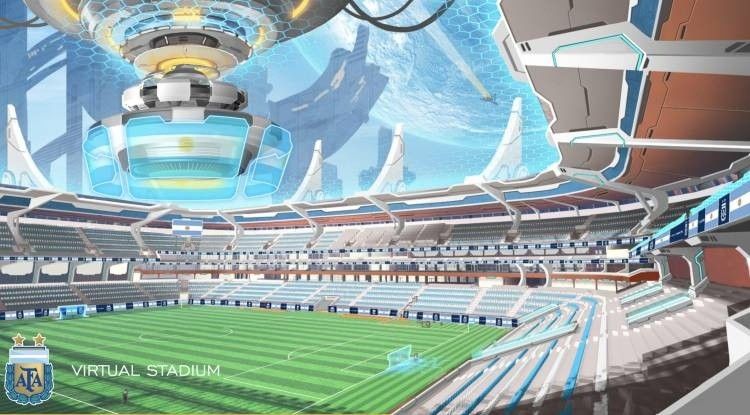 La Selección Argentina presentó su Estadio Virtual en el metaverso, donde se podrá vivir el Mundial