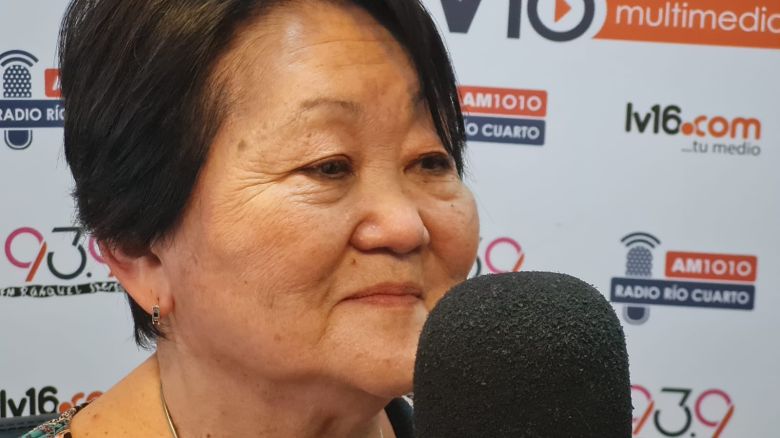 Olga Higa de Tamanaha en La mañana del Limón