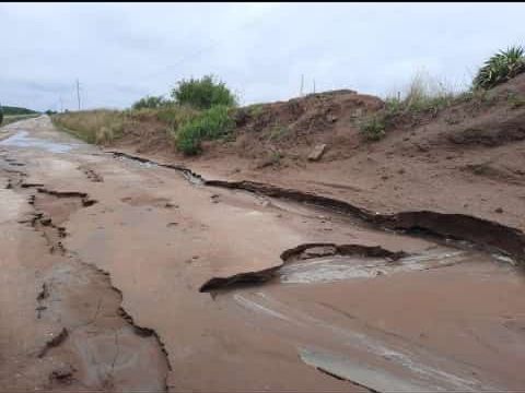 Preocupa el estado del camino a La Gilda