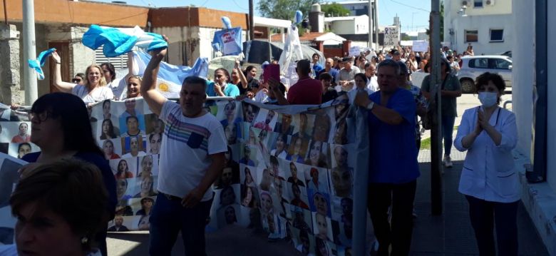 Protesta en el Hospital: marcharon en el inicio de las 72 horas de paro