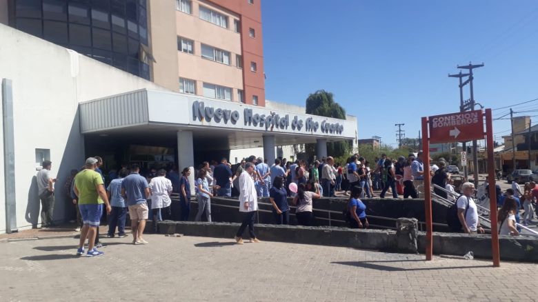 Protesta en el Hospital: marcharon en el inicio de las 72 horas de paro