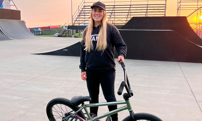 Nazarena Pérez participará en el Panamericano de BMX Freestyle