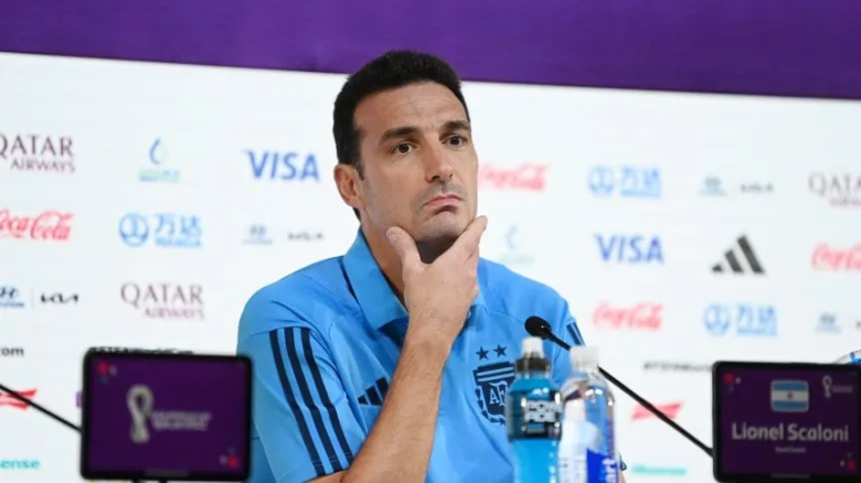 Scaloni: "Esperamos un partido difícil"