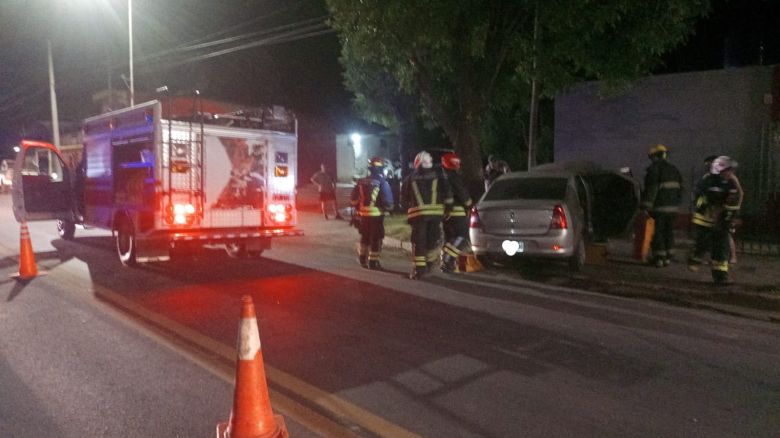 Un hombre chocó contra una vivienda y quedó inconsciente en Cabrera 