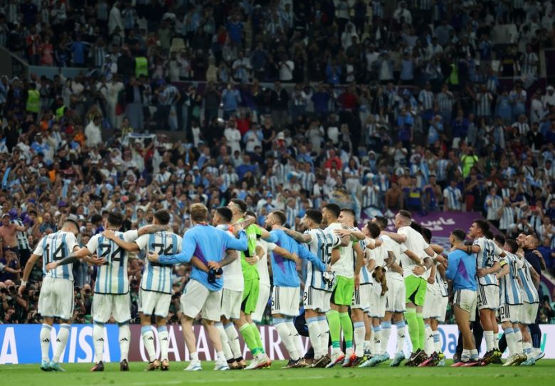 Camiseta titular para Argentina en la final