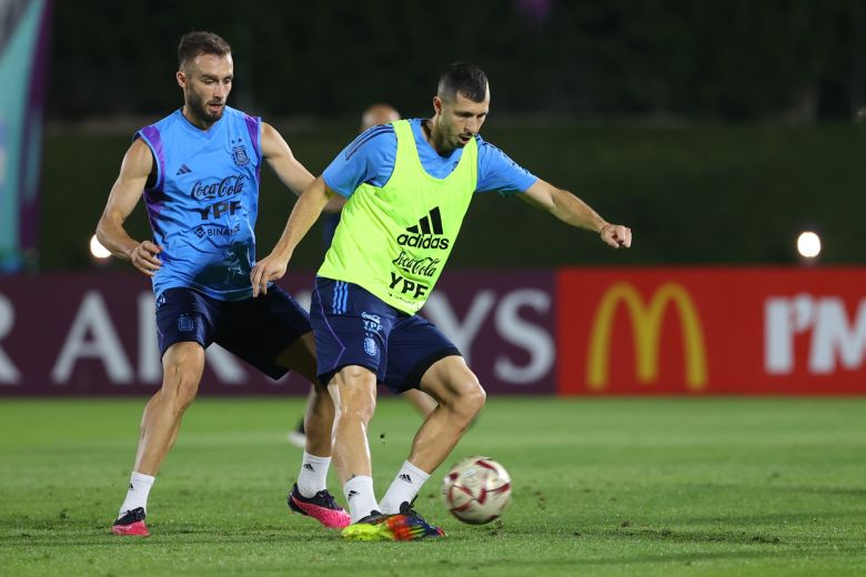 Argentina entrenó pensando en Francia