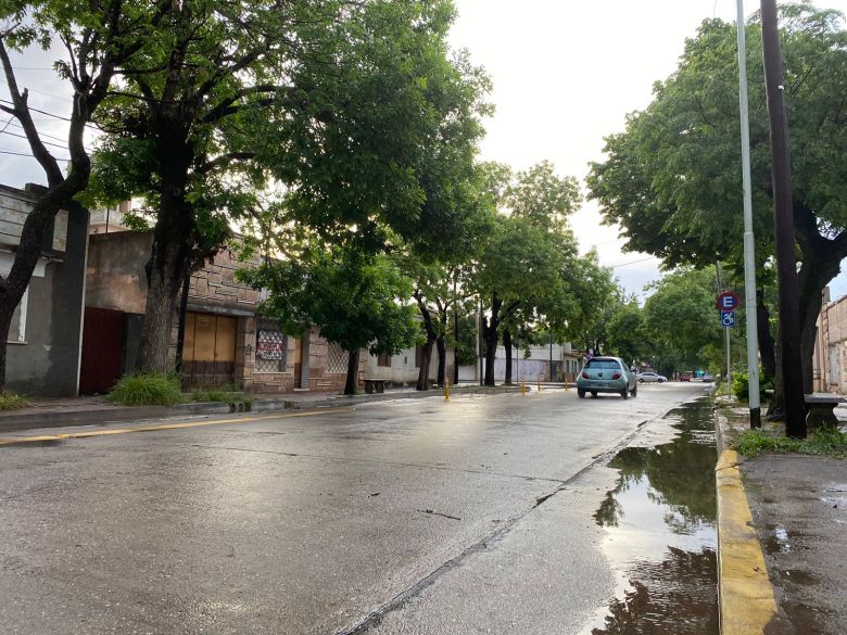 Descendieron las temperaturas y llegó la lluvia