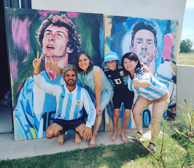 Para el 2023 realizarán un mural en honor a Pablito Aimar 